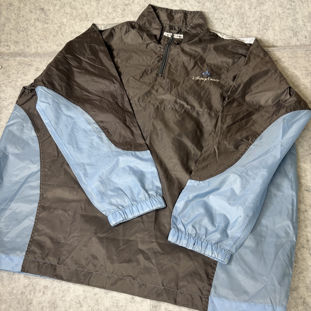 Disney Parks Packable 1/4 Zip Windbreaker Adult